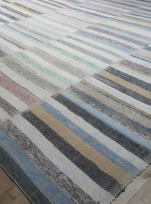 Vintage rag Carpet - # 55063