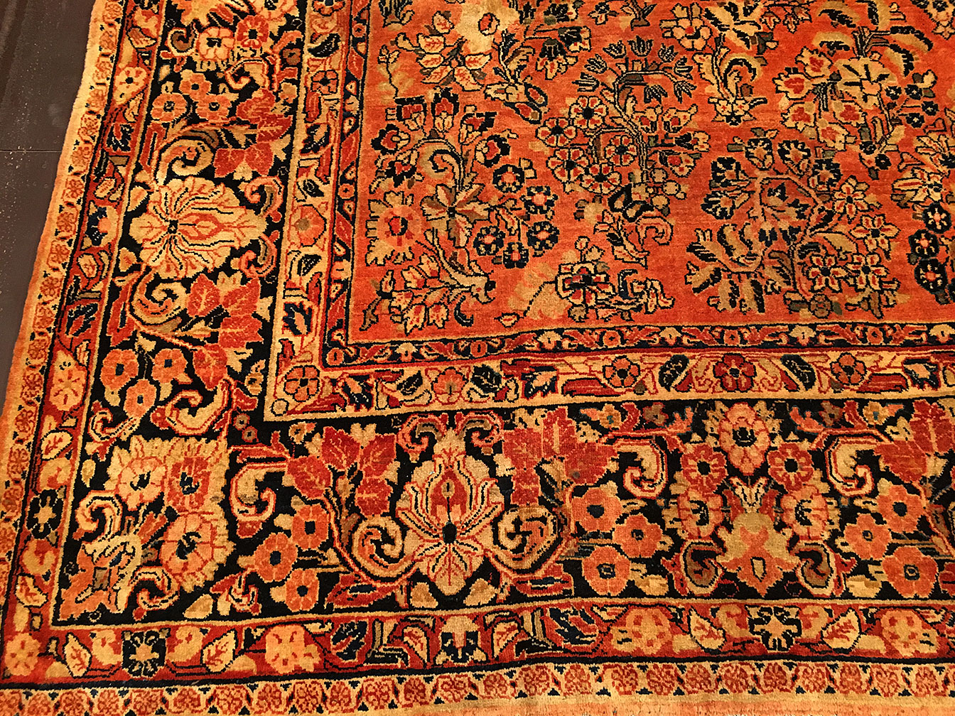 Vintage sarouk Carpet - # 51020