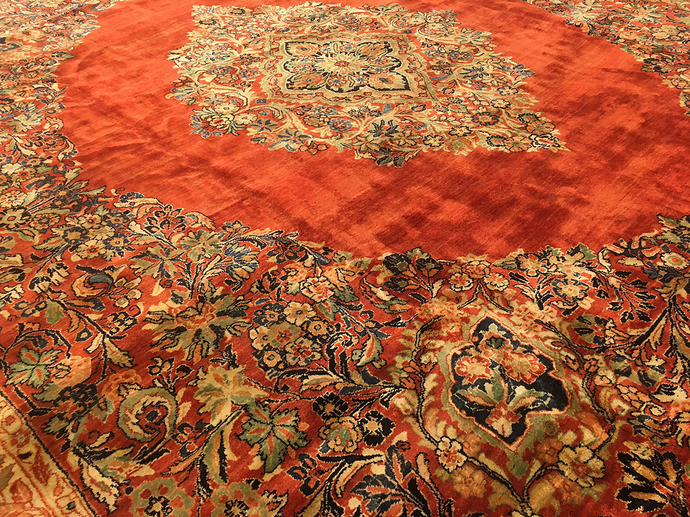 Vintage sarouk Carpet - # 52363