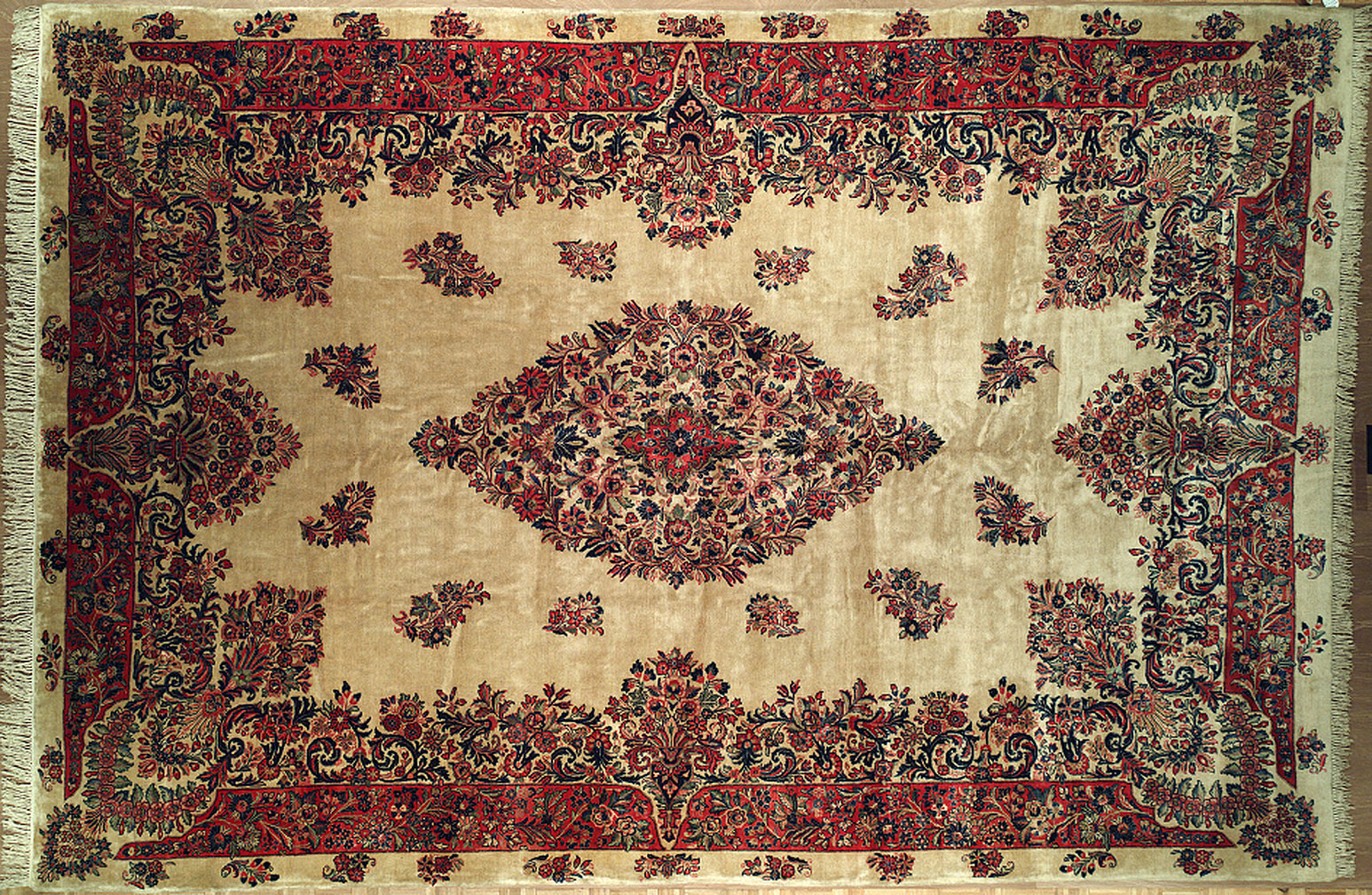 Vintage sarouk Carpet - # 52513