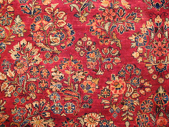 Vintage sarouk Carpet - # 5259