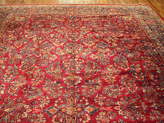 Vintage sarouk Carpet - # 5259