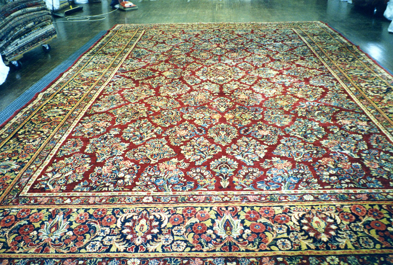 Vintage sarouk Carpet - # 53032