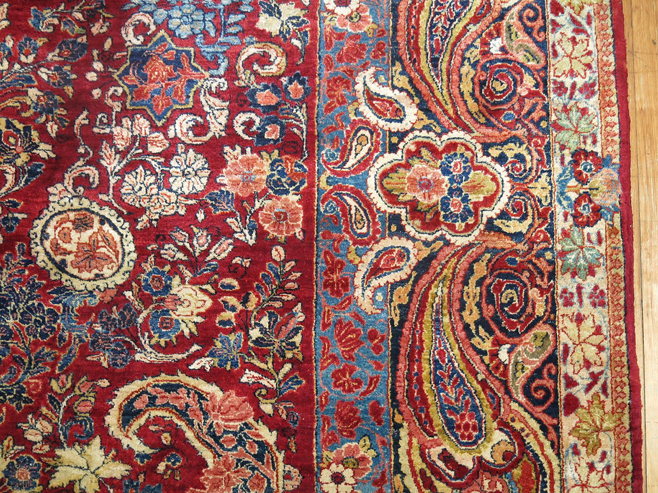 Vintage sarouk Carpet - # 53403