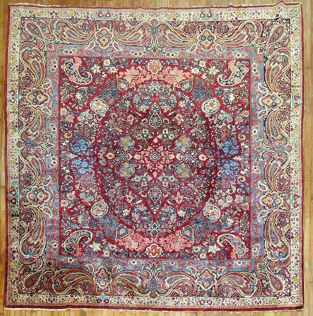 Vintage sarouk Carpet - # 53403