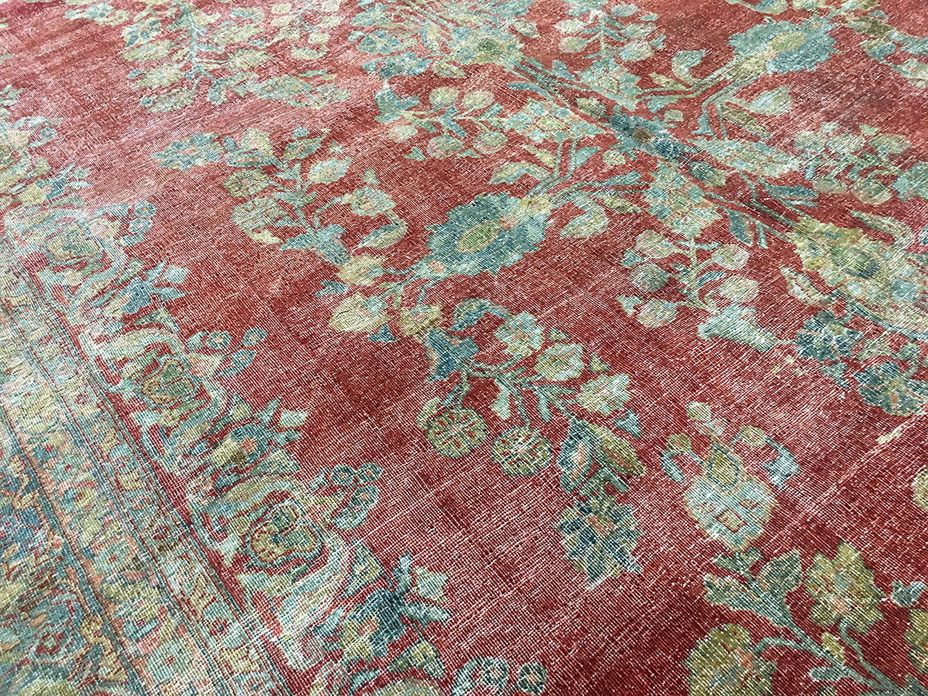 Vintage sarouk Carpet - # 53525