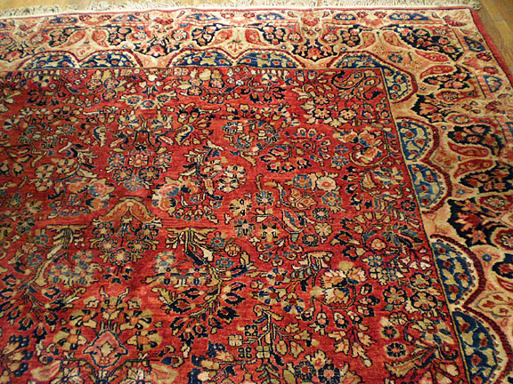 Vintage sarouk Carpet - # 5624