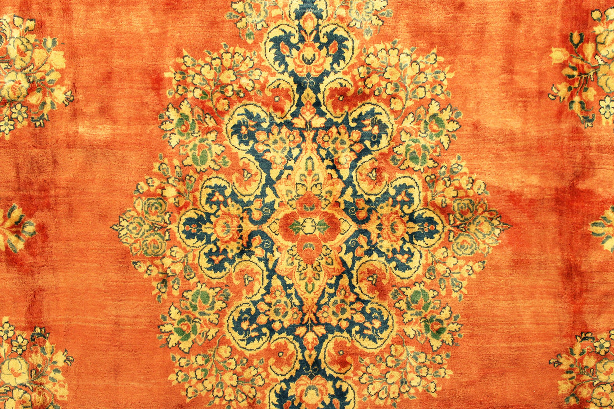 Vintage sarouk Carpet - # 58233