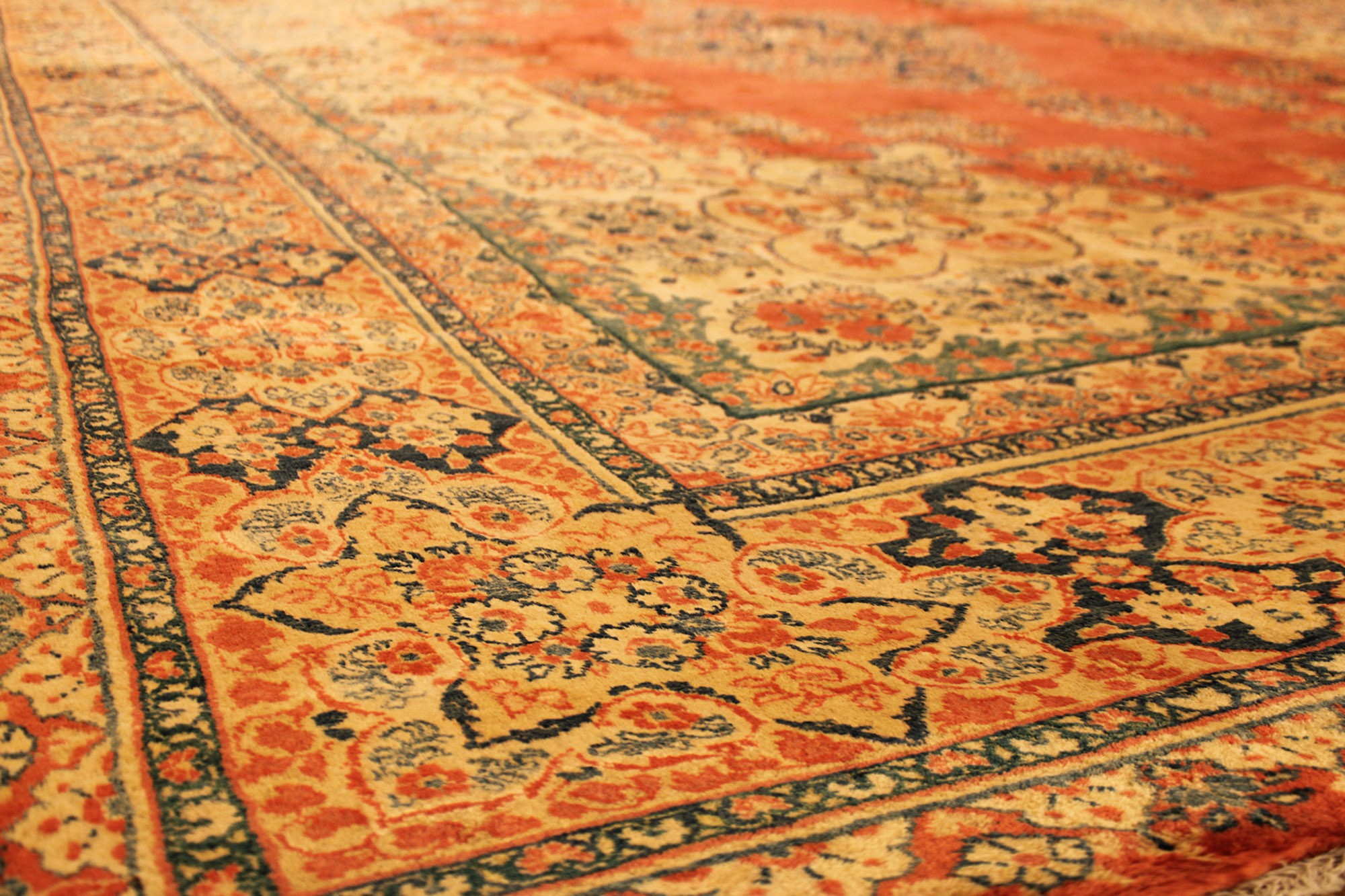 Vintage sarouk Carpet - # 58233