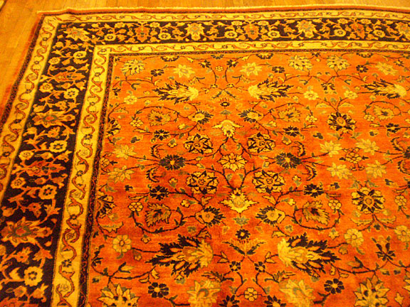 Vintage sarouk Carpet - # 5845