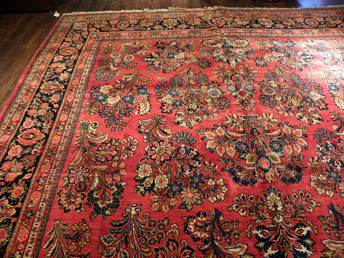 Vintage sarouk Carpet - # 6881