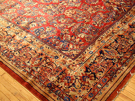 Vintage sarouk Carpet - # 90080
