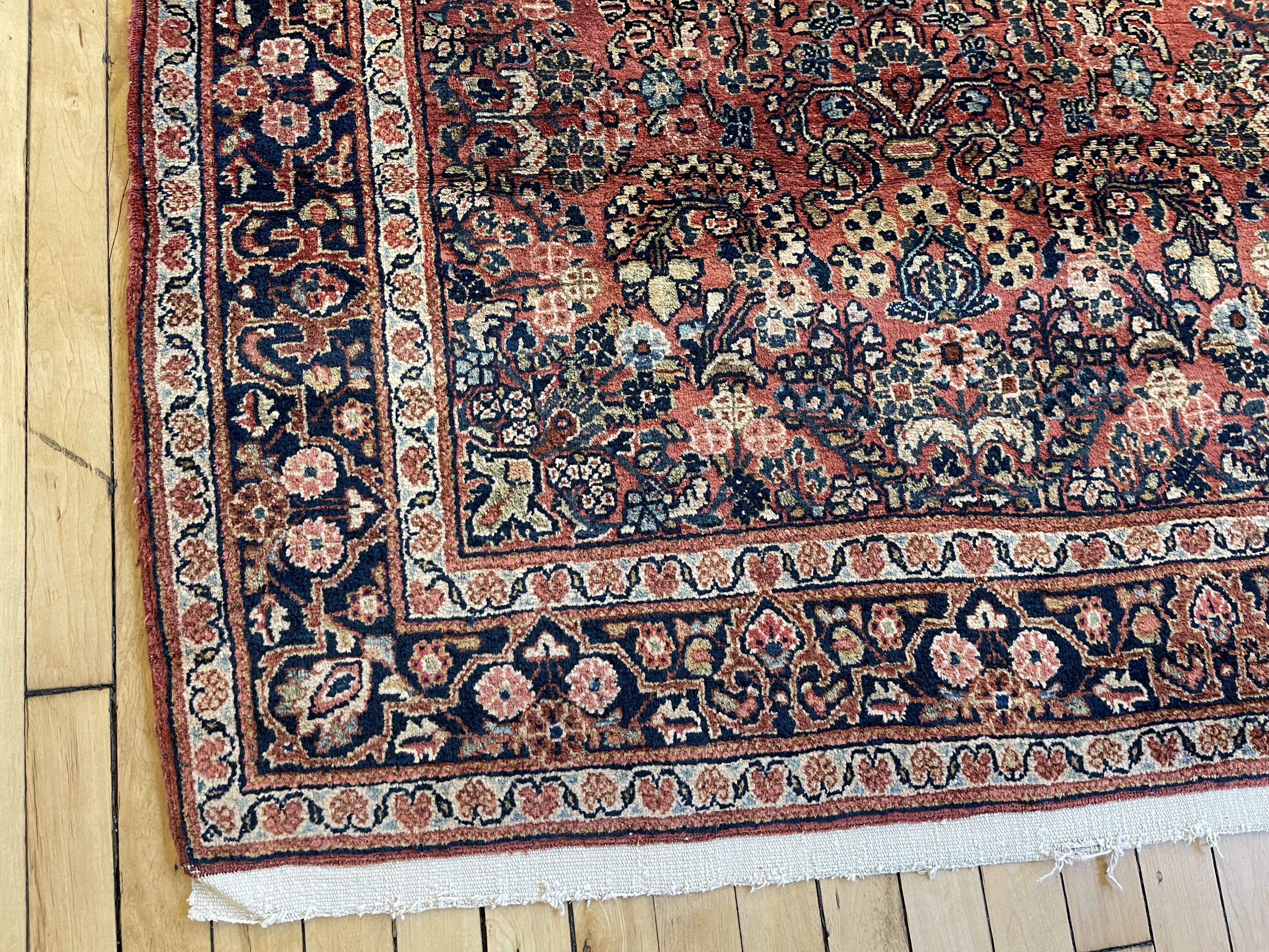 Vintage sarouk Rug - # 78159