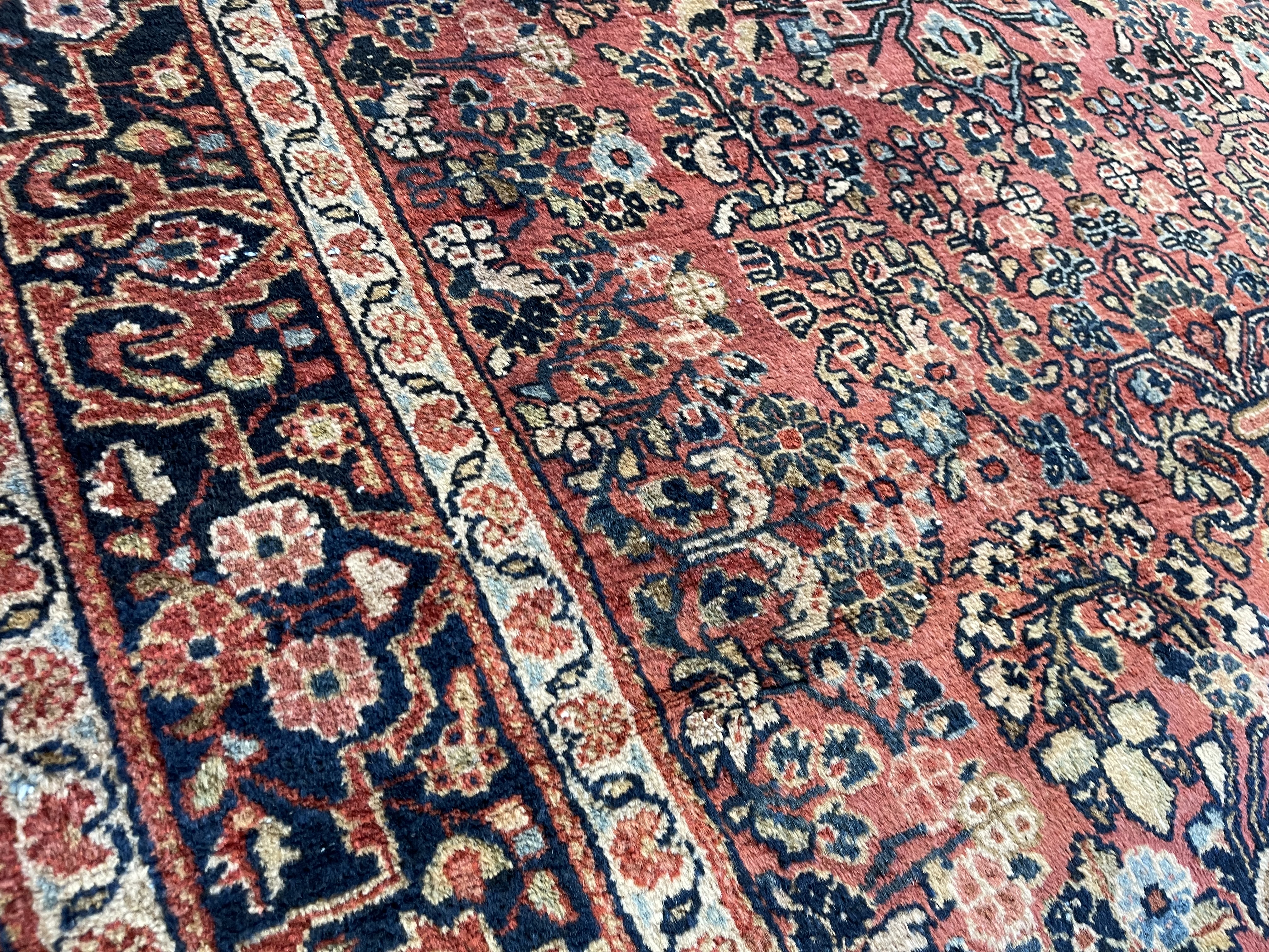 Vintage sarouk Rug - # 78159