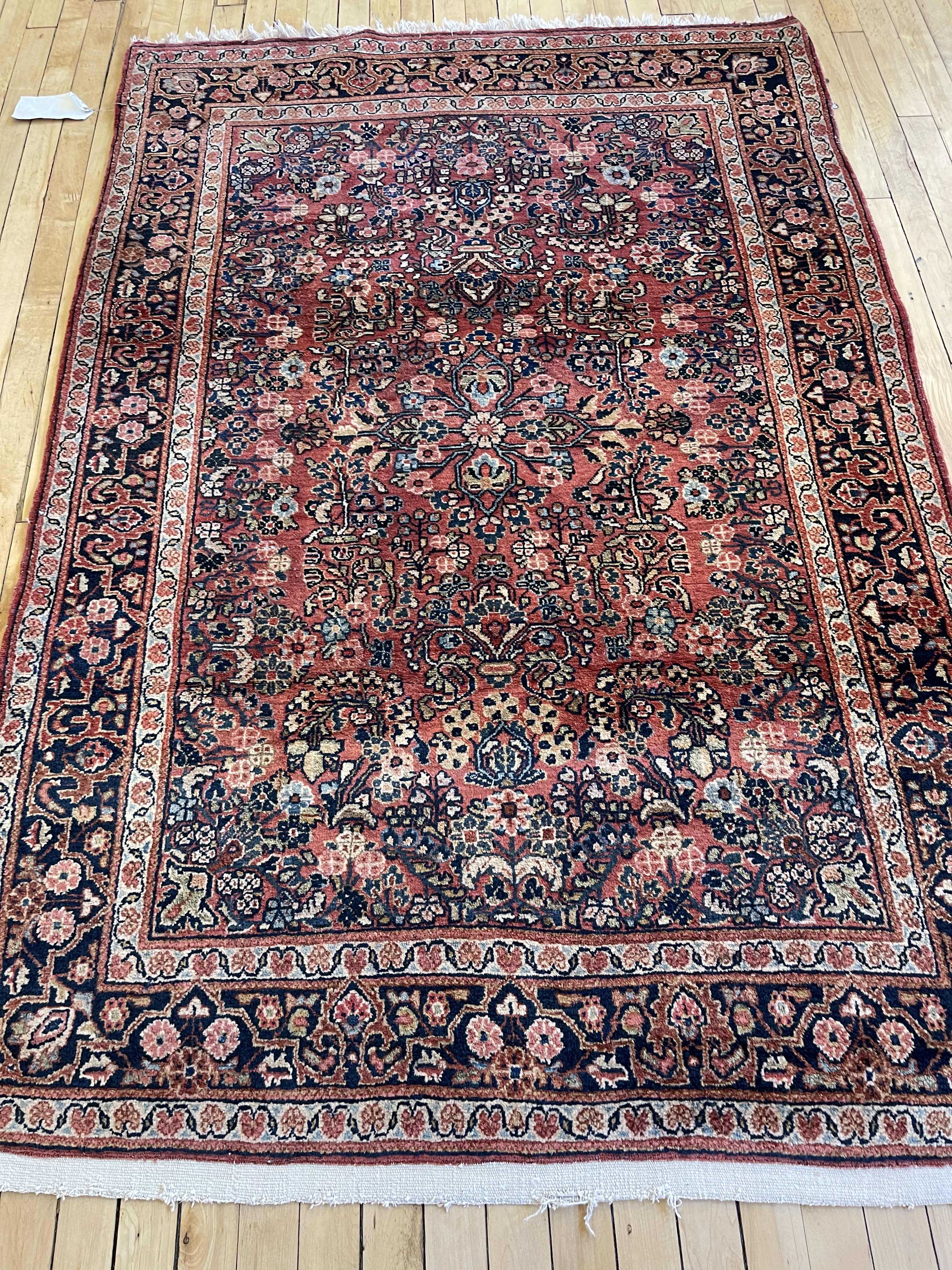 Vintage sarouk Rug - # 78159