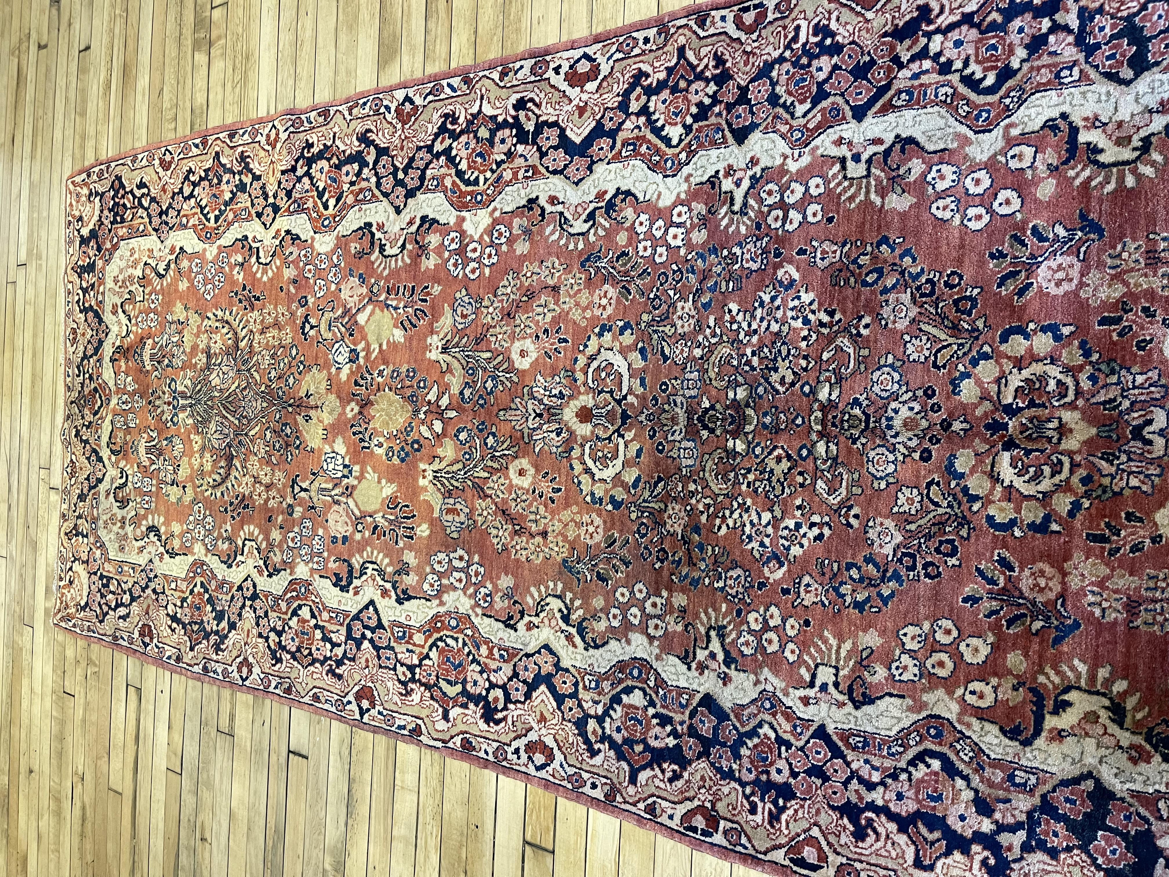 Vintage sarouk Runner - # 78211