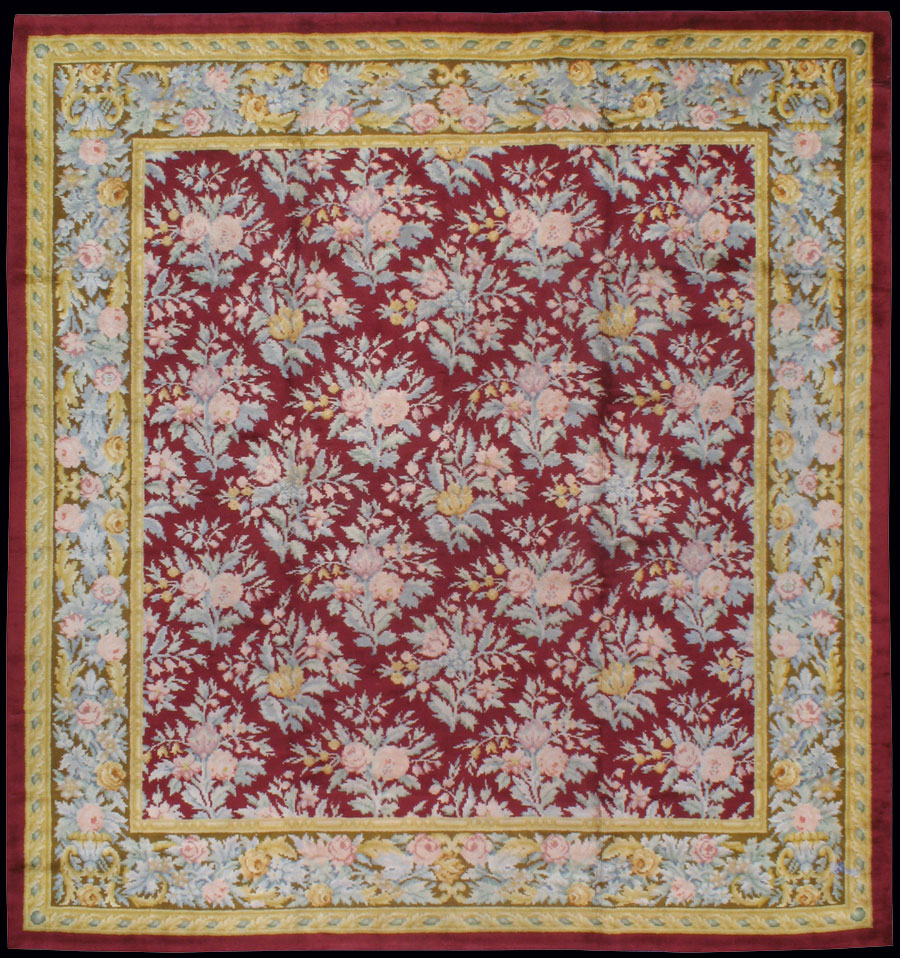 Vintage savonnerie Carpet - # 10854