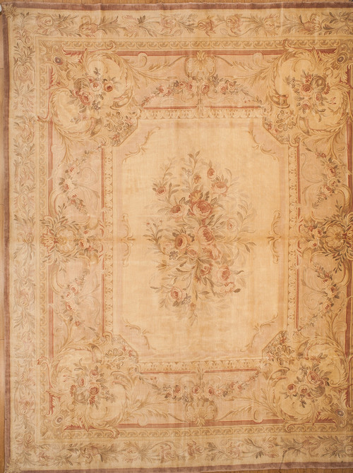 Vintage savonnerie Carpet - # 55376