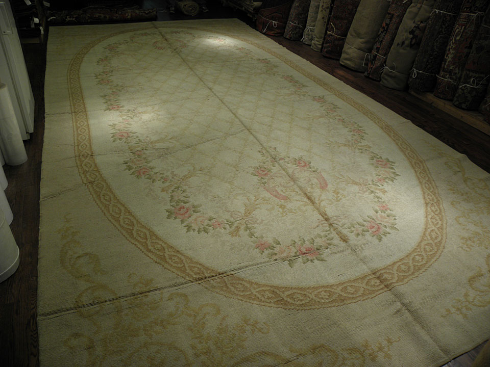 Vintage savonnerie Carpet - # 7587
