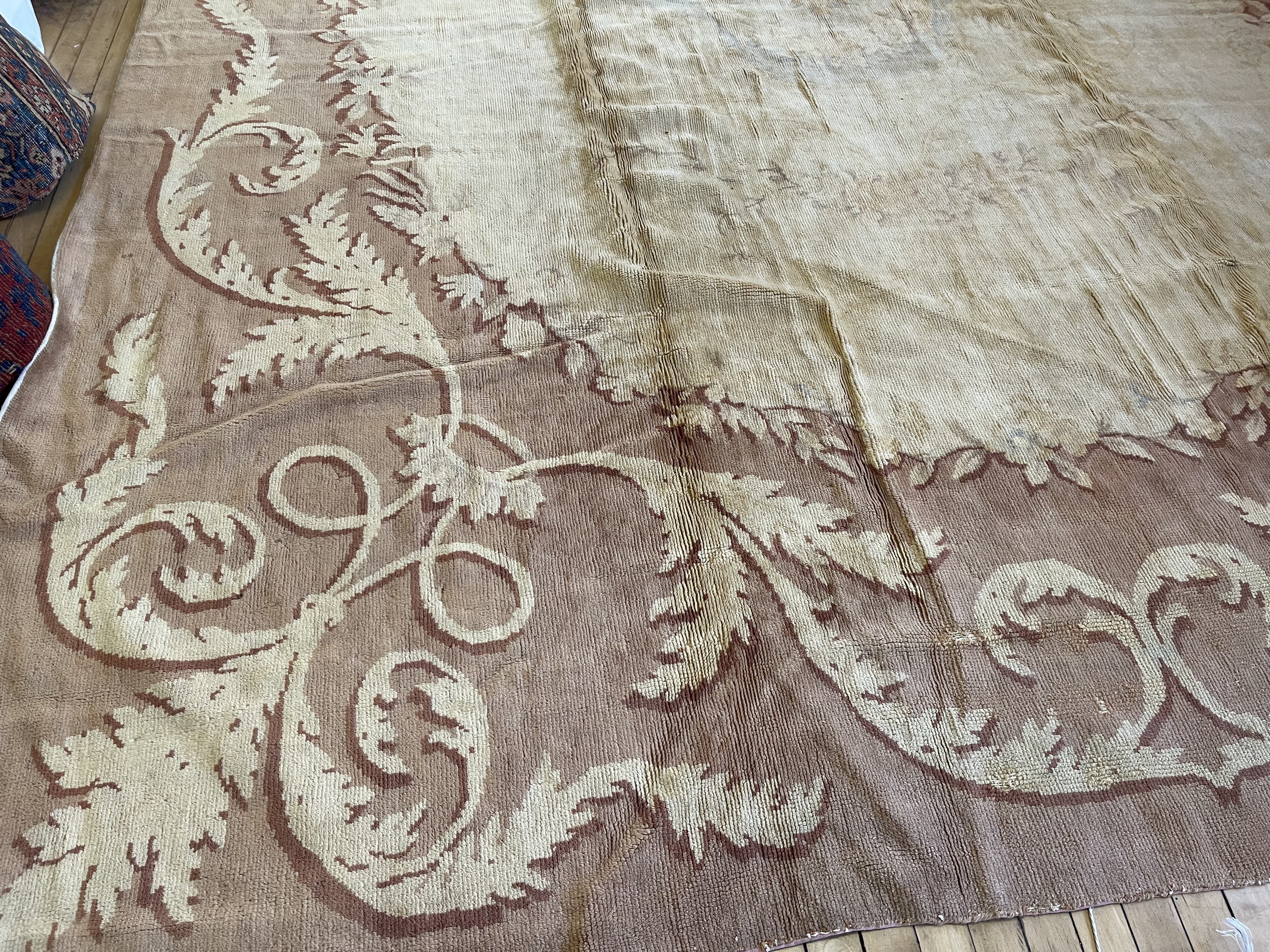 Vintage savonnerie Carpet - # 78276