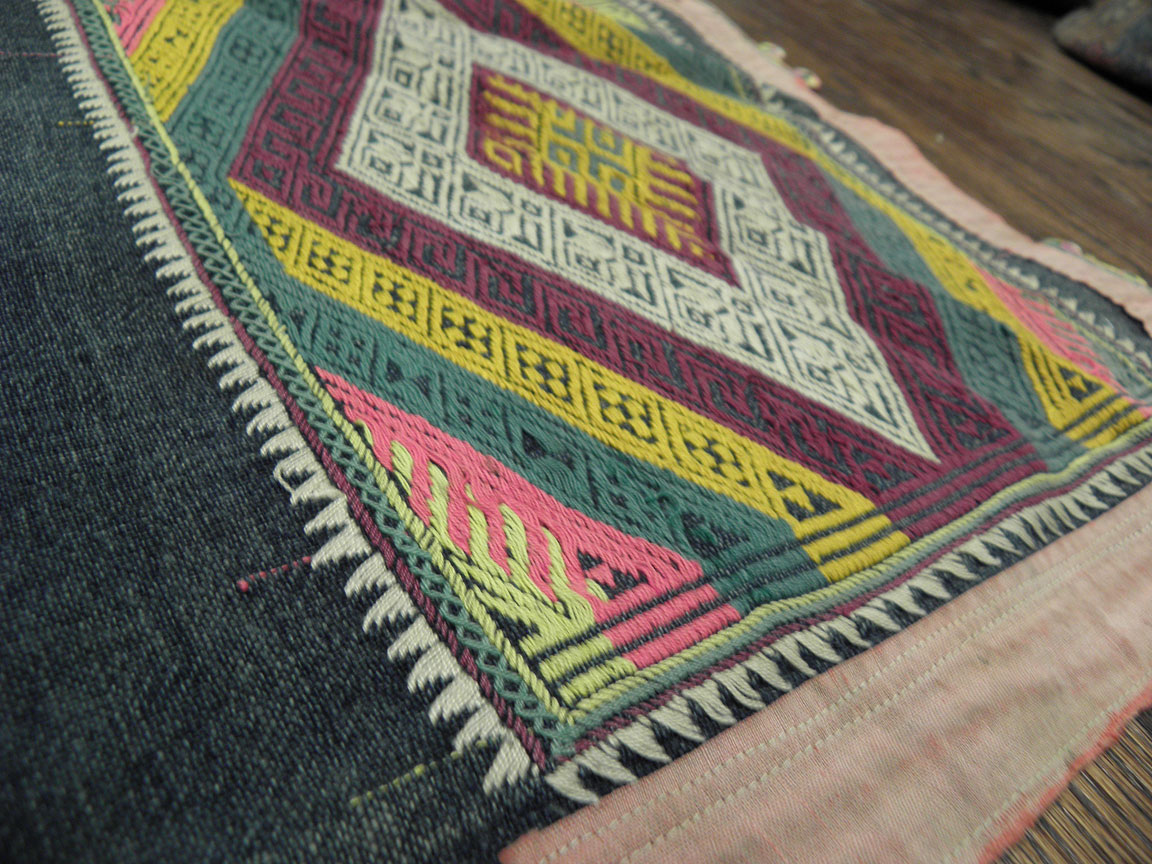 Vintage southeast asia textile - # 30040