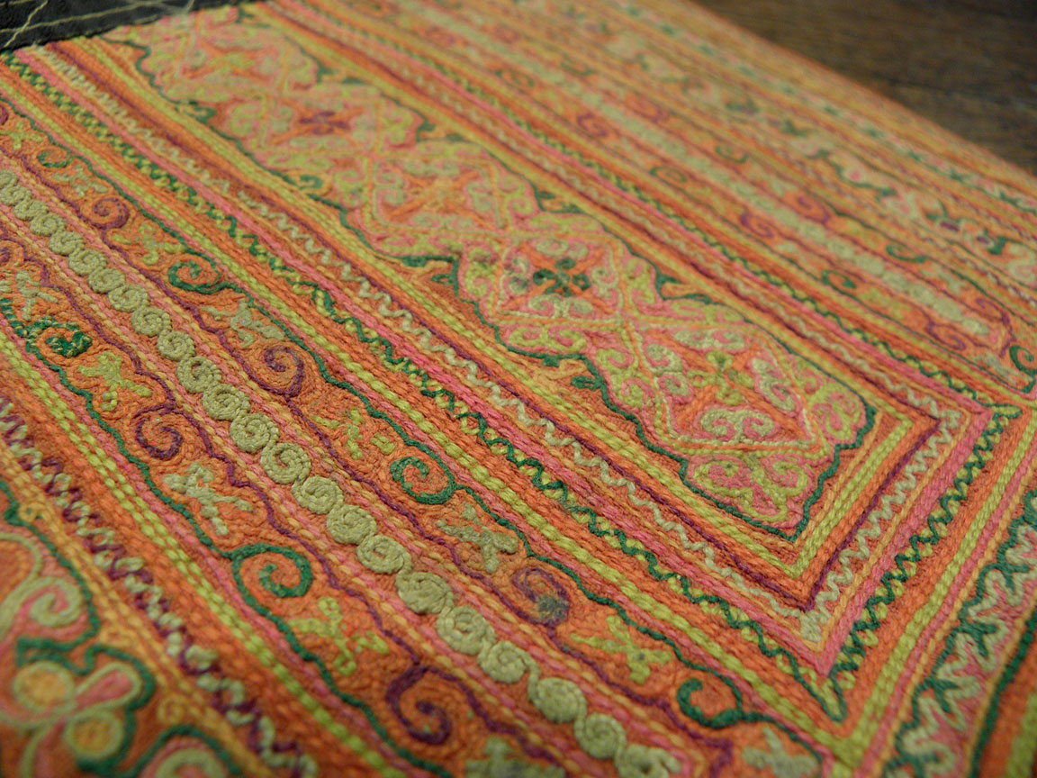 Vintage southeast asia textile - # 30178