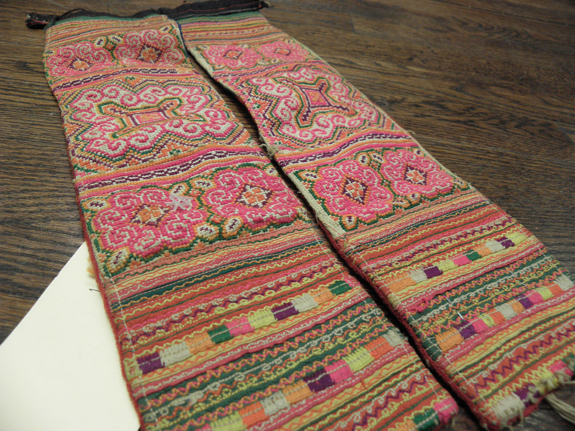 Vintage southeast asia textile - # 30137