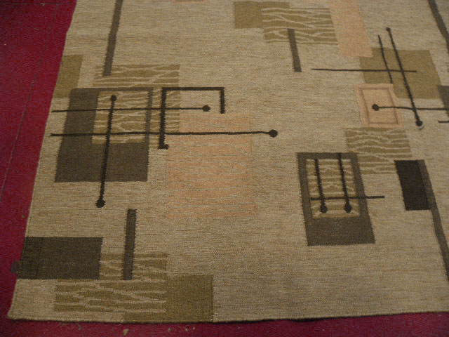 Vintage swedish kilim Carpet - # 6361