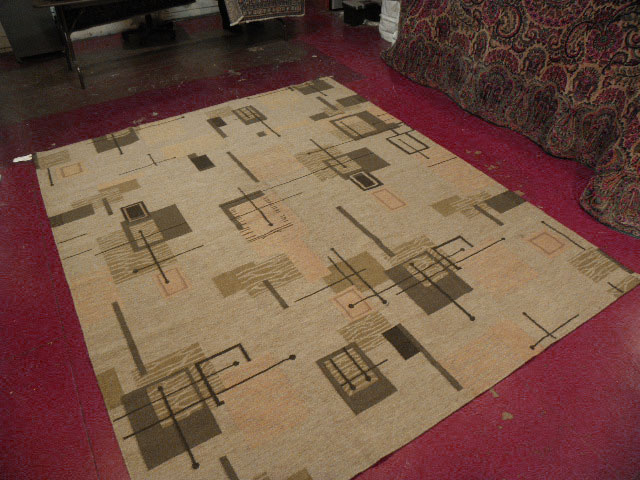 Vintage swedish kilim Carpet - # 6361
