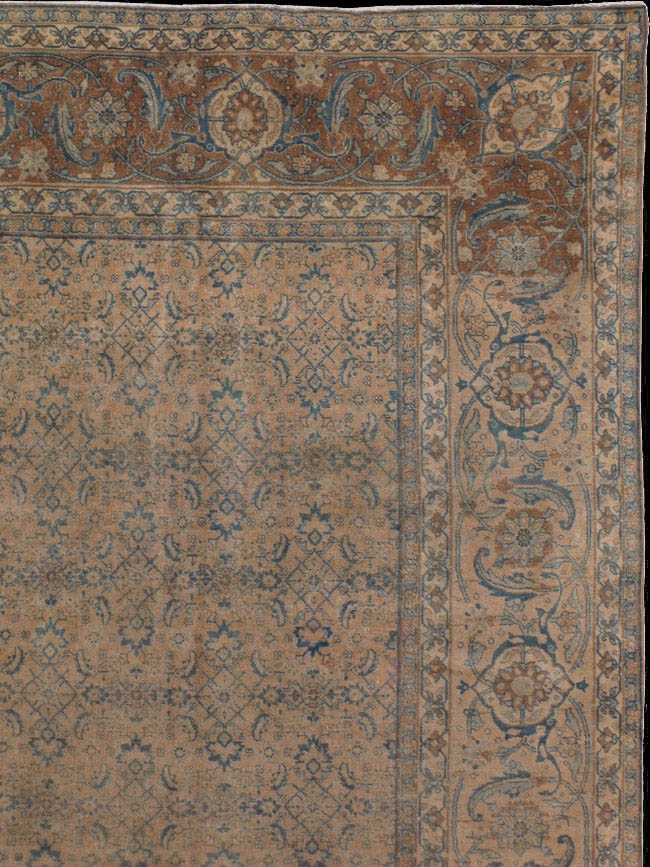 Vintage tabriz Carpet - # 40098