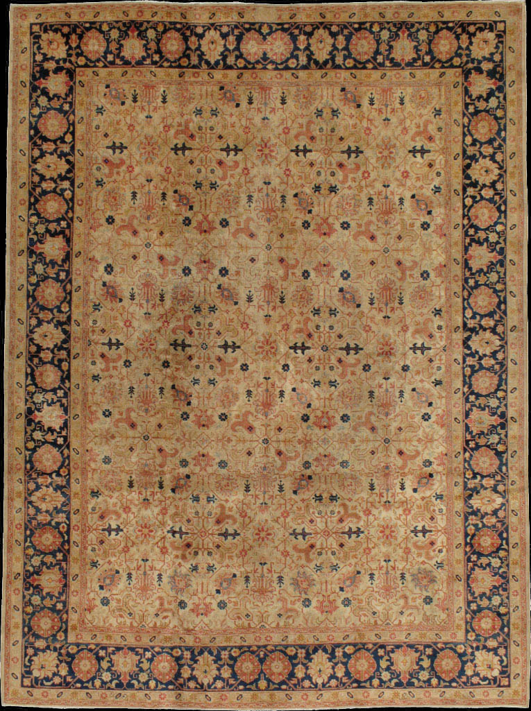 Vintage tabriz Carpet - # 41097