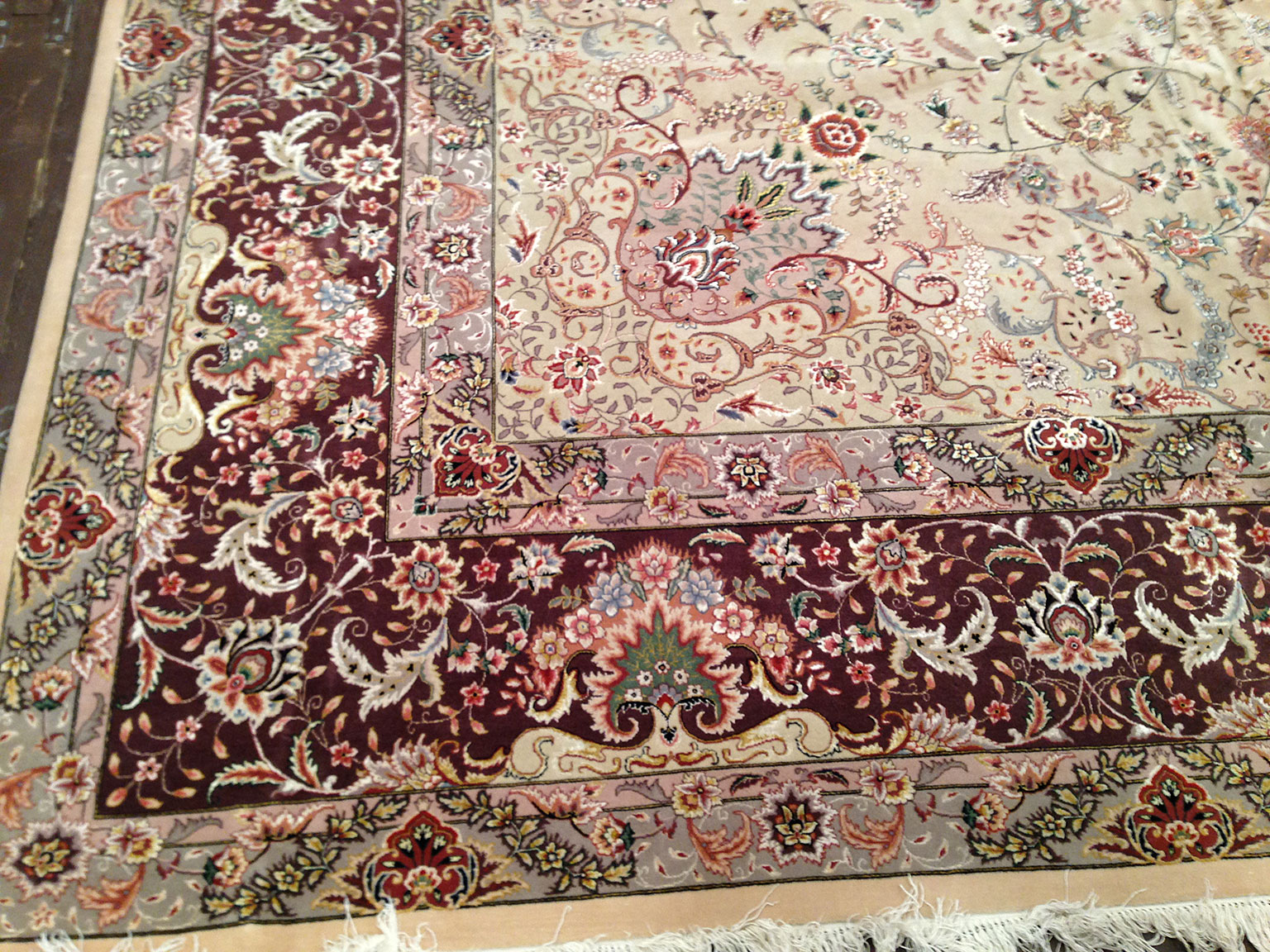 Vintage tabriz Carpet - # 50929