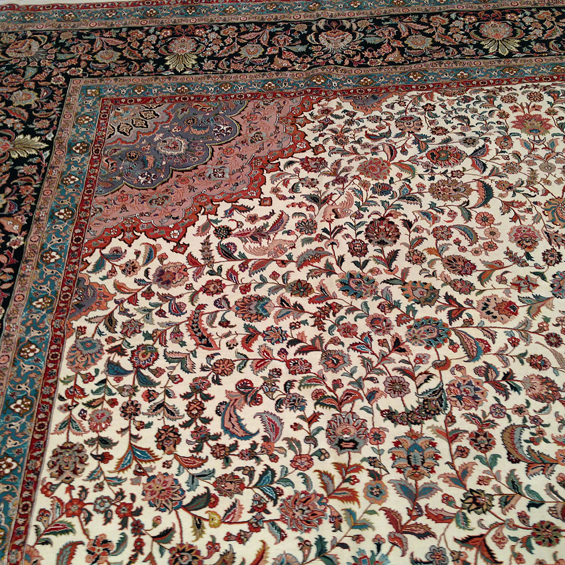 Vintage tabriz Carpet - # 50930