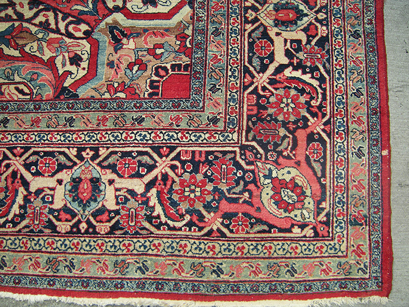 Vintage tabriz Carpet - # 52349