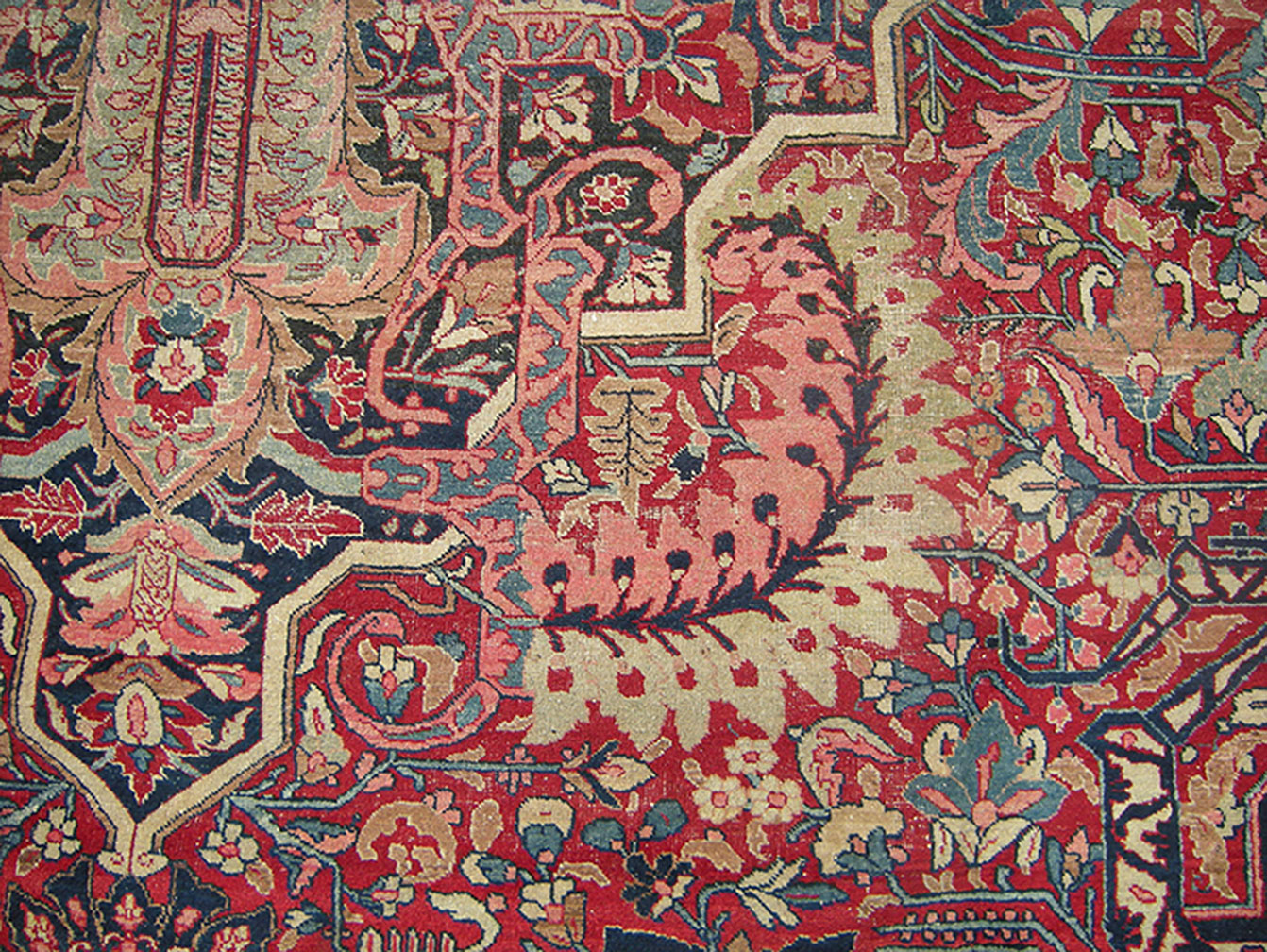 Vintage tabriz Carpet - # 52349