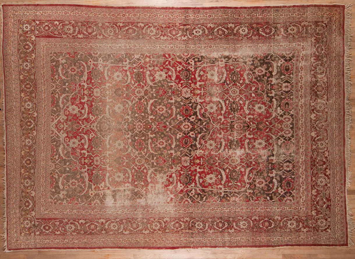 Vintage tabriz Carpet - # 53520