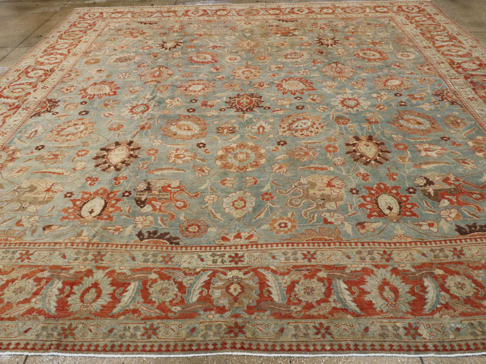 Vintage tabriz Carpet - # 53854