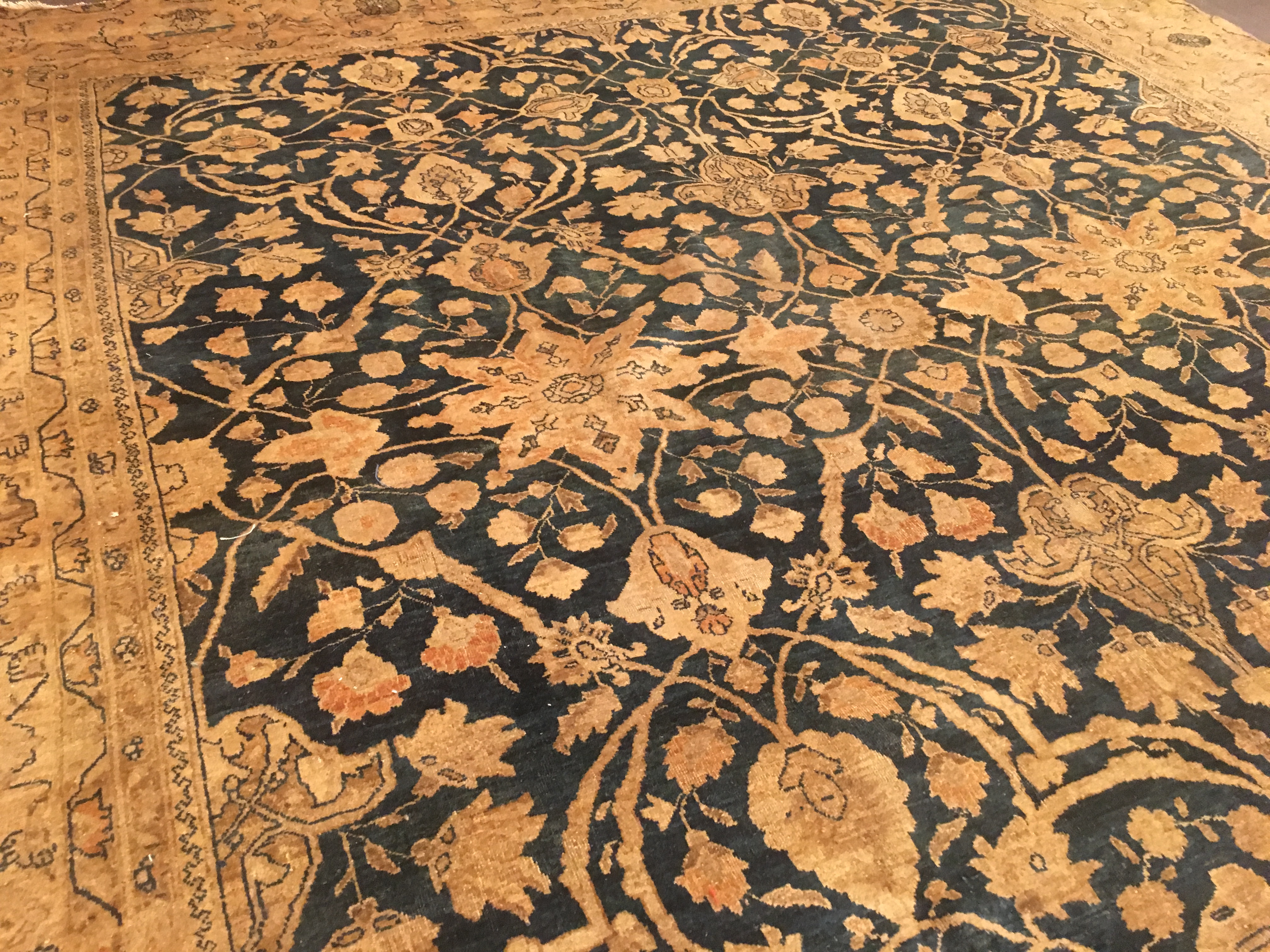 Vintage tabriz Carpet - # 53871