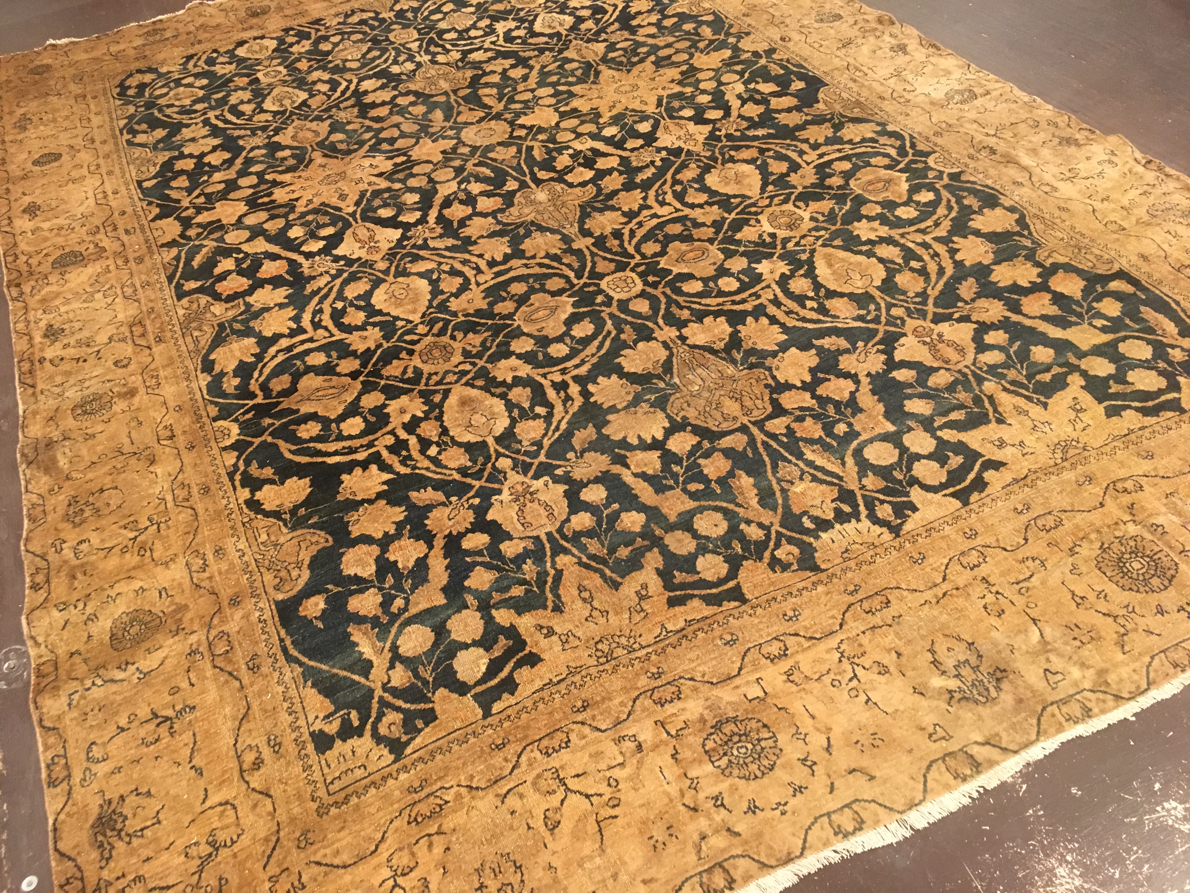 Vintage tabriz Carpet - # 53871