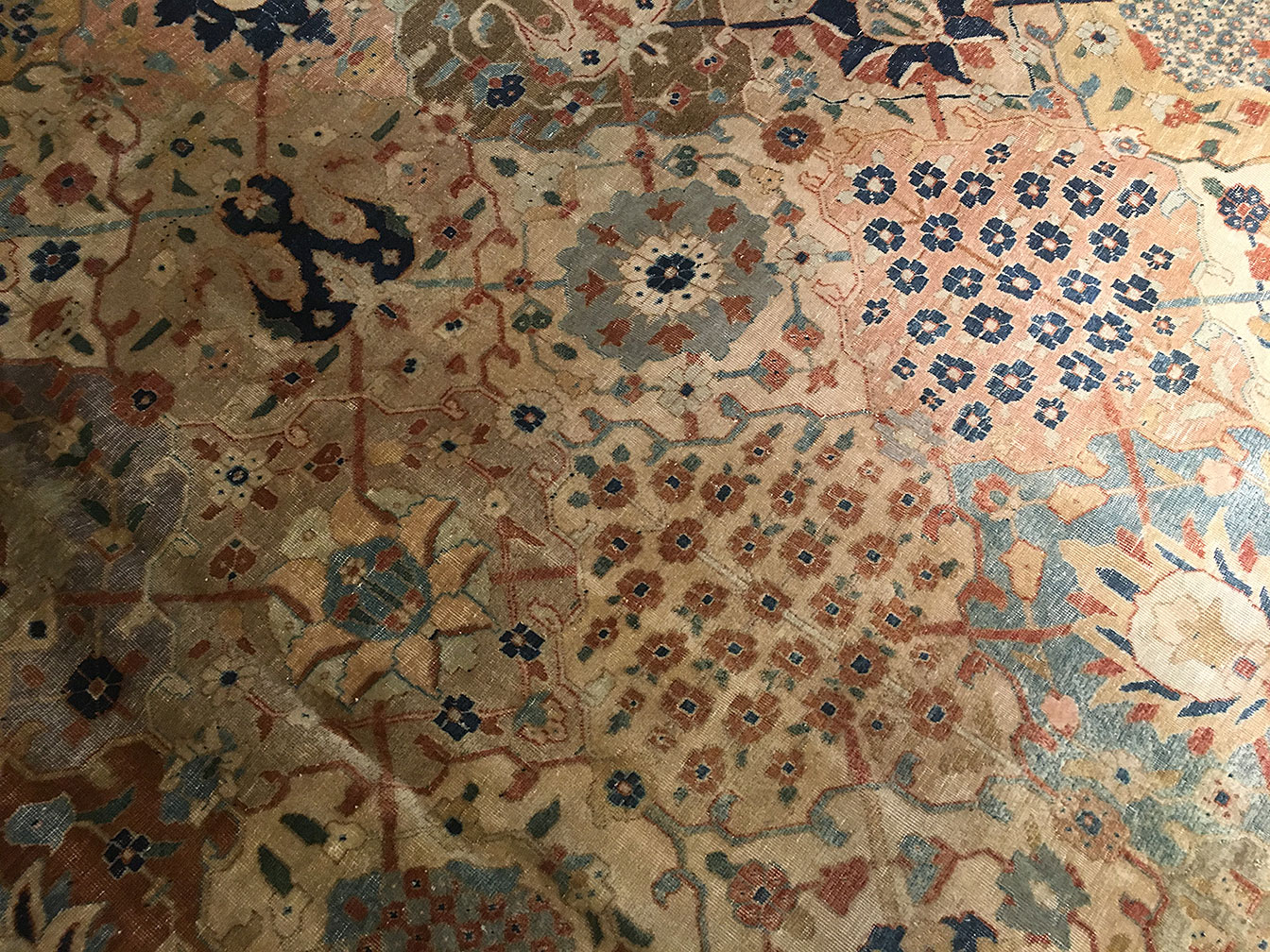 Vintage tabriz Carpet - # 54291