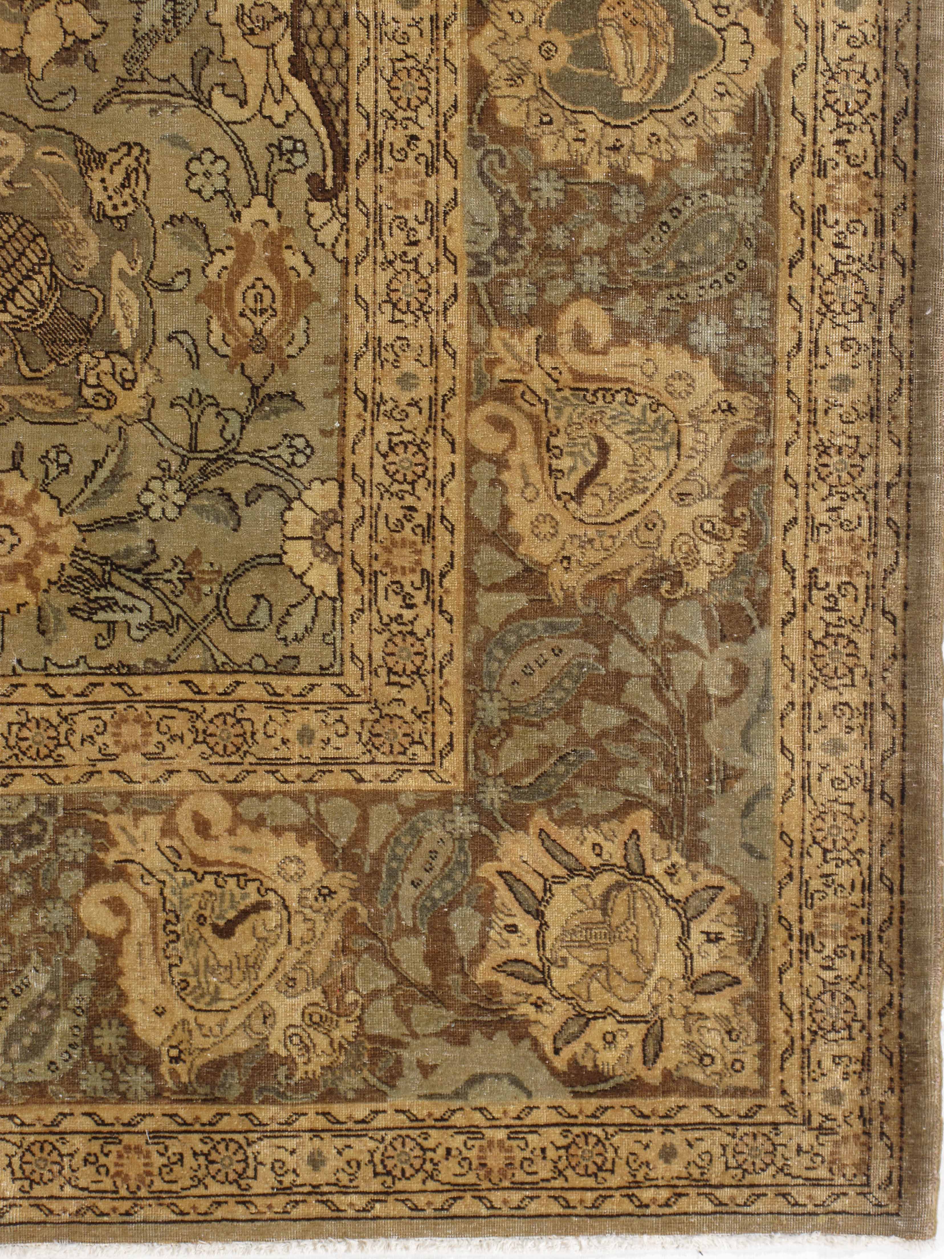 Vintage tabriz Carpet - # 54364