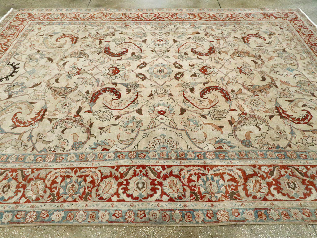 Vintage tabriz Carpet - # 55283