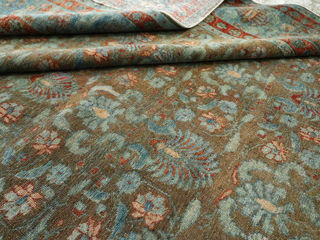 Vintage tabriz Carpet - # 55373