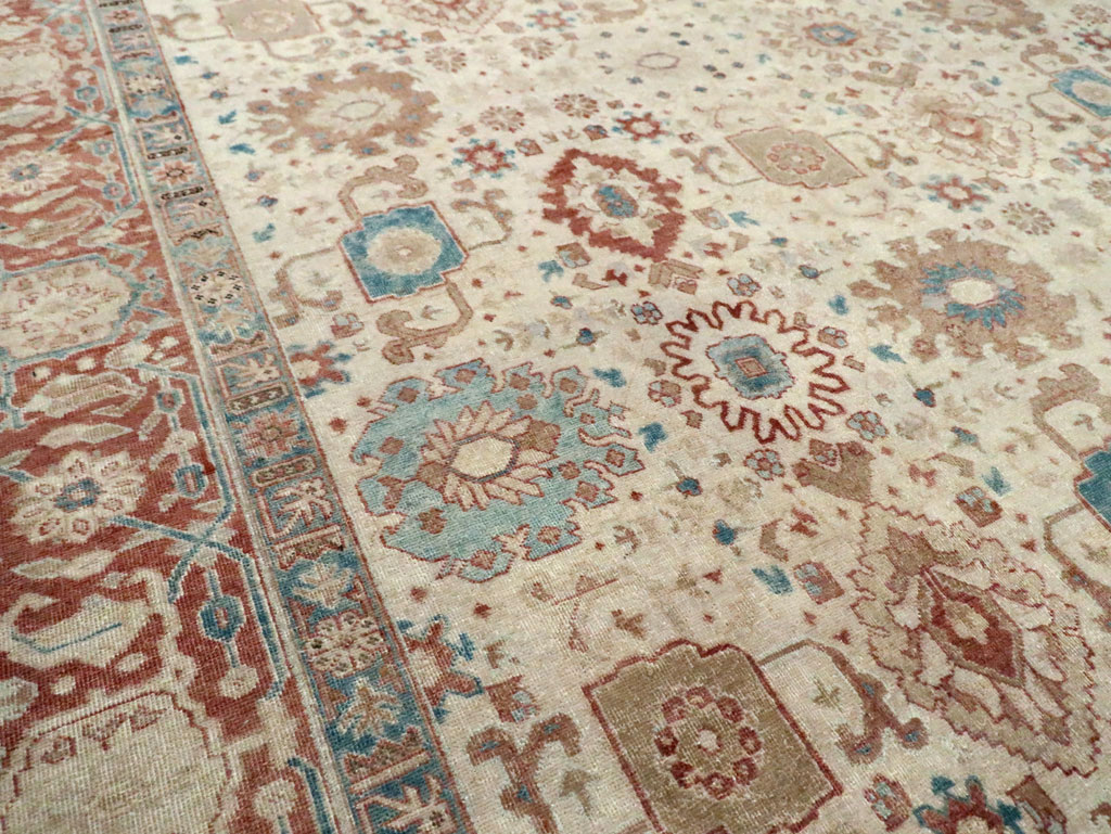 Vintage tabriz Carpet - # 57277