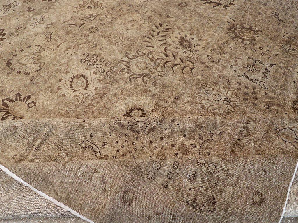 Vintage tabriz Carpet - # 57851