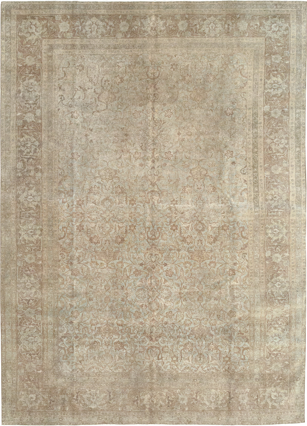 Vintage tabriz Carpet - # 57908