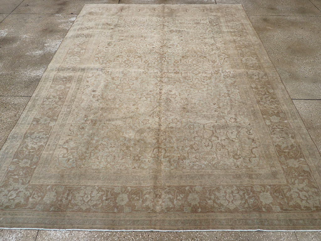 Vintage tabriz Carpet - # 57908