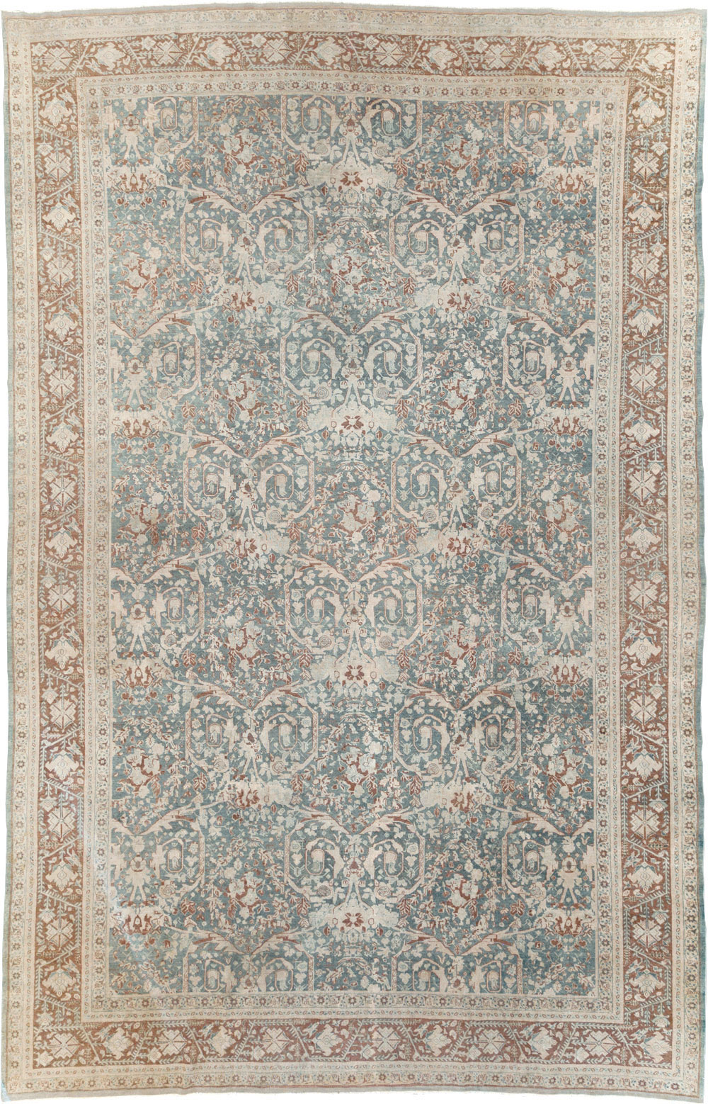 Vintage tabriz Carpet - # 57925