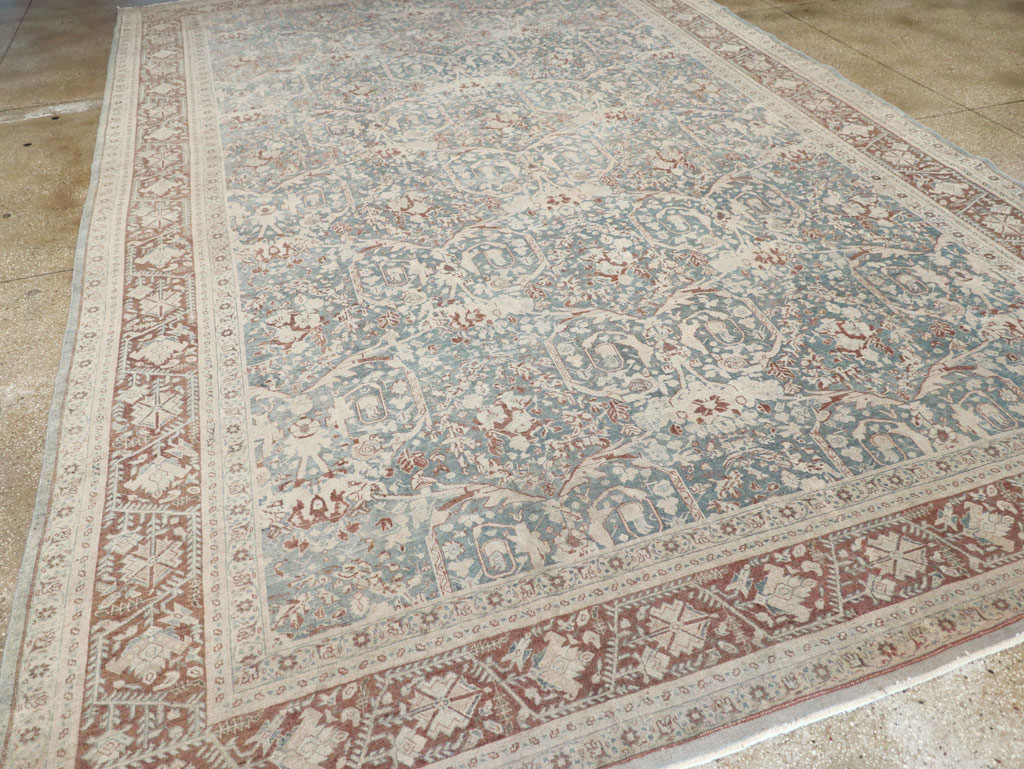 Vintage tabriz Carpet - # 57925