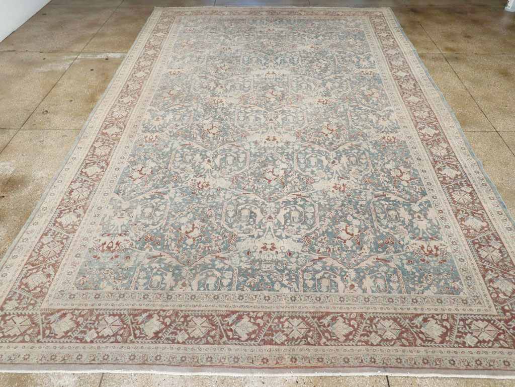 Vintage tabriz Carpet - # 57925